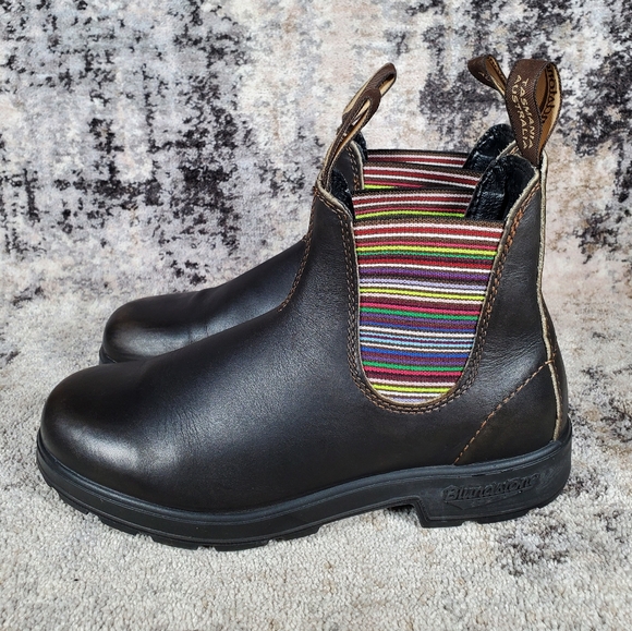 Blundstone Women's 1409 Stripes Chelsea Boot Brown Size 8.5 - Picture 6 of 12